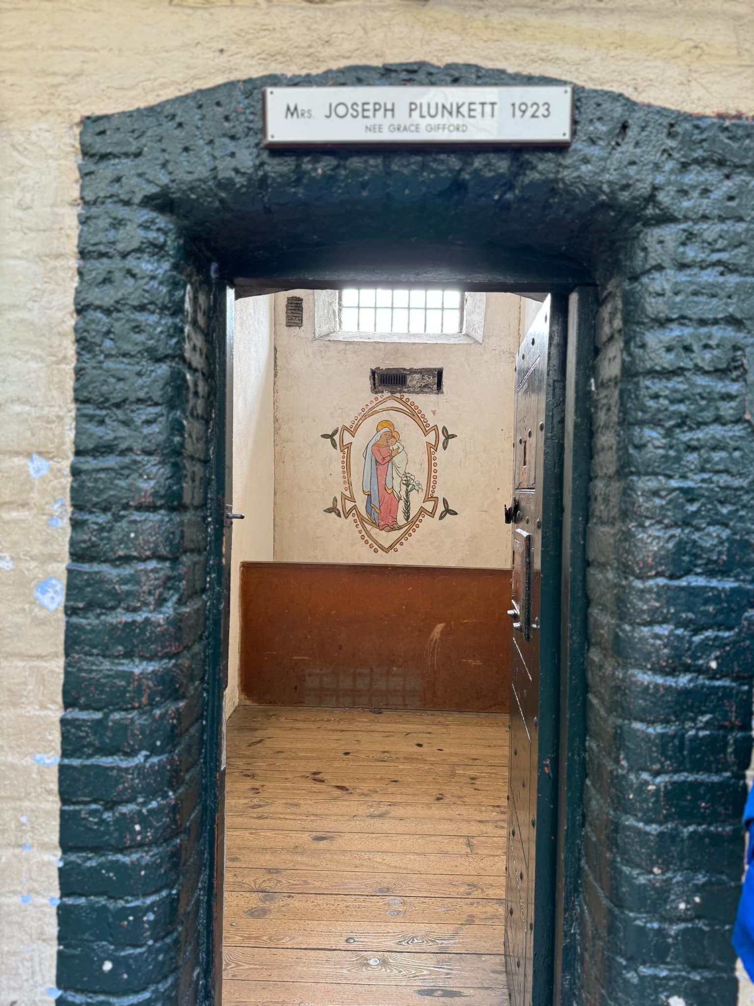 Photograph of Grace Gifford Plunkett's cell